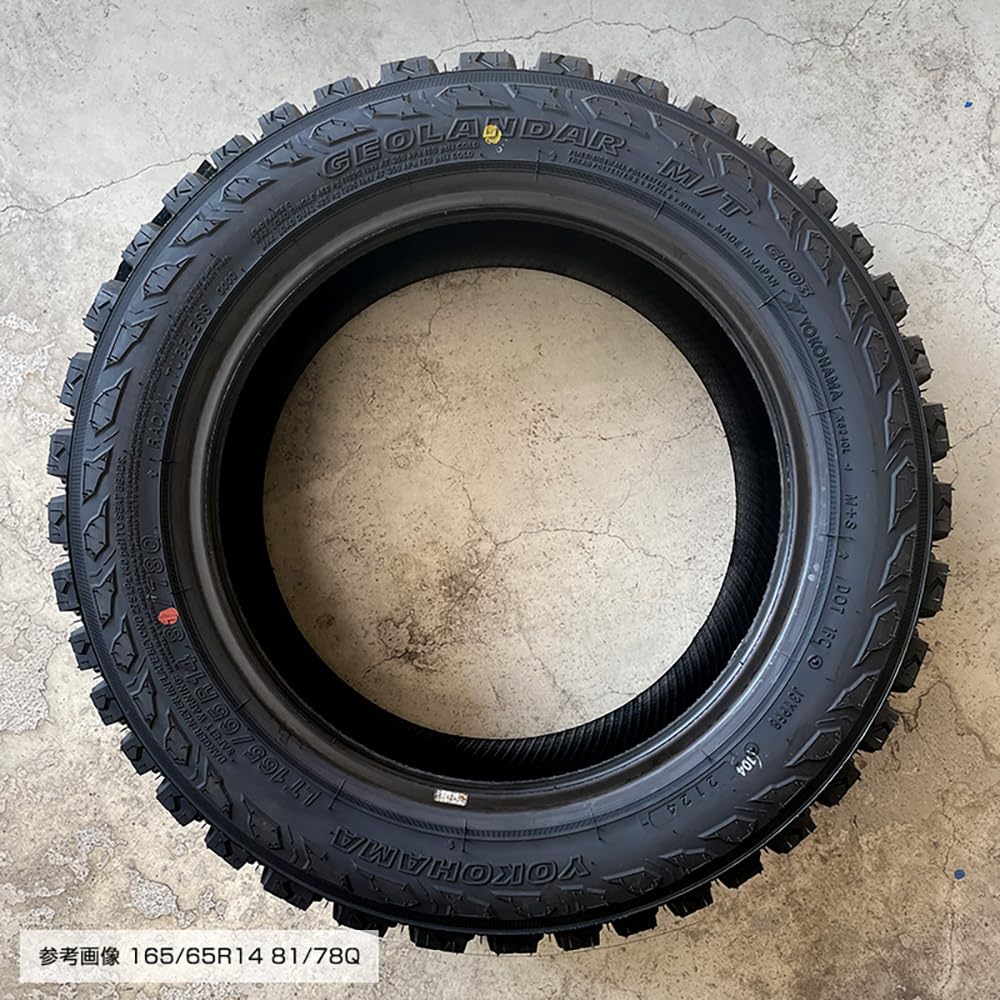 全国送料込☆ヨコハマジオランダーM/TG003☆165/65R14☆軽バン軽トラ Amazon.co.jp: ジオランダー MT G003 165/65R14 81/78Q LT 14インチ